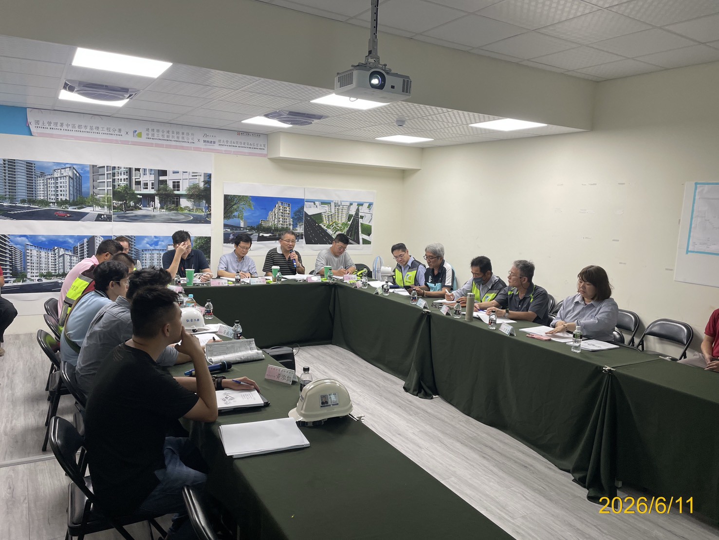 國土管理署督導小組實地查驗東光好室工區工地安全管理