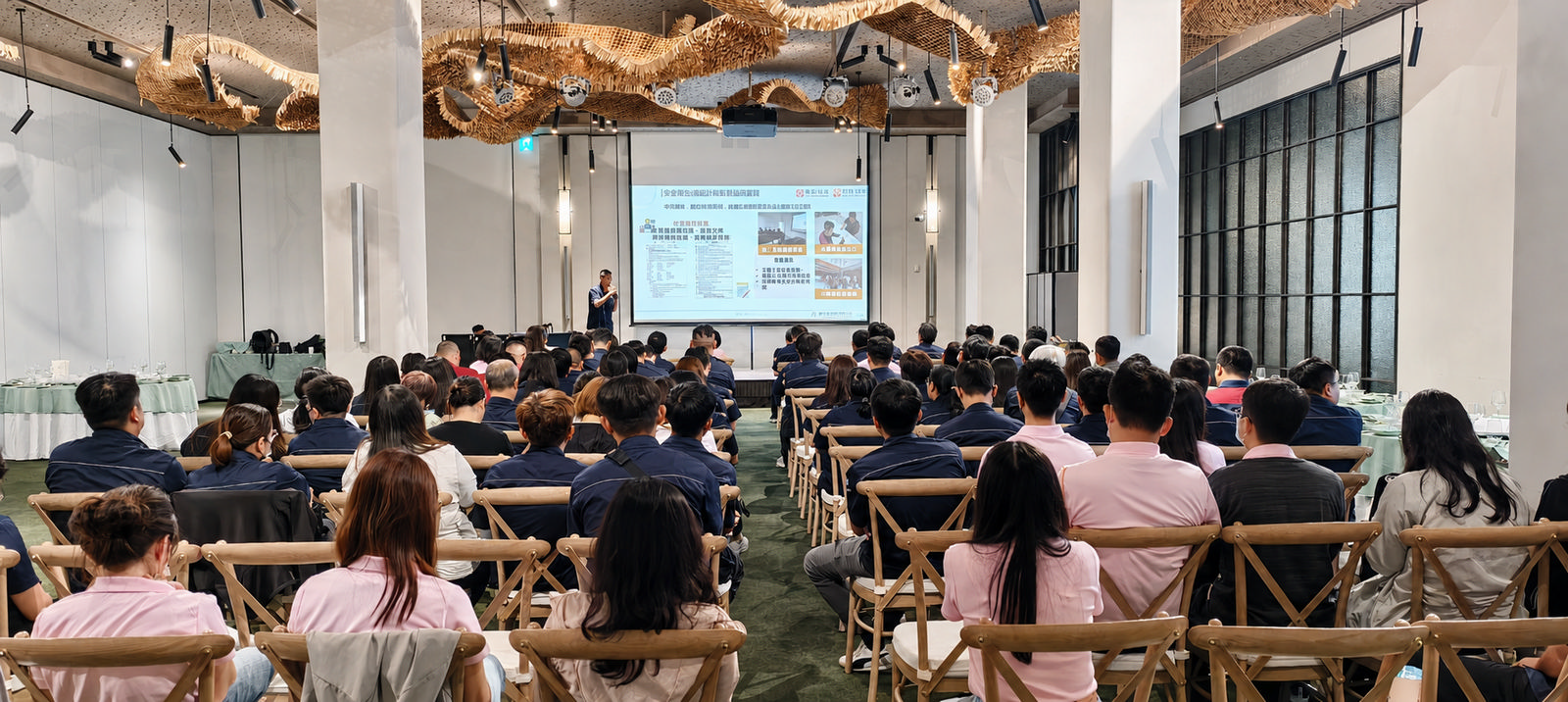 工務團隊廖于承分享參與金安心獎之精彩籌備過程，展示團隊卓越成果
