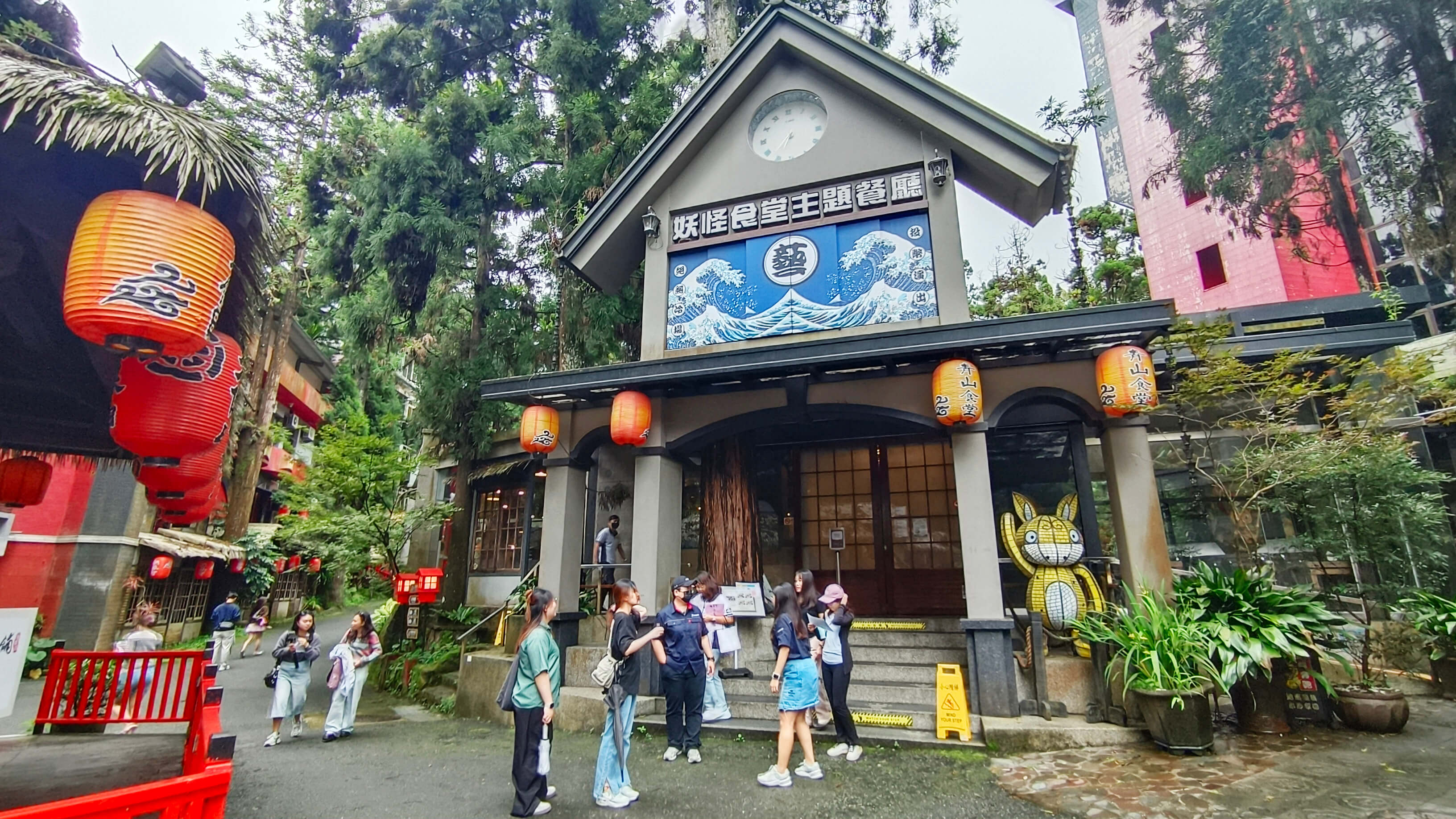 前往南投溪頭明山森林會館進行兩天一夜團隊郊遊營實地場勘